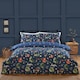 image 5 of Autumn Forest Duvet Cover Set | Blue | Blue