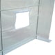 image 7 of Outsunny Greenhouse Solid Frame Walk-in Garden Grow Large Insect Poly Tunnel