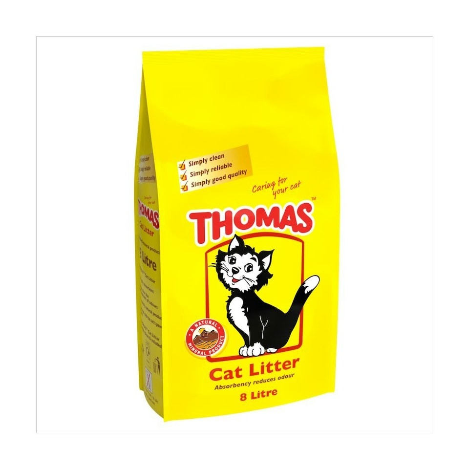 image 1 of Thomas Cat Litter 8L  (Pack of 1)