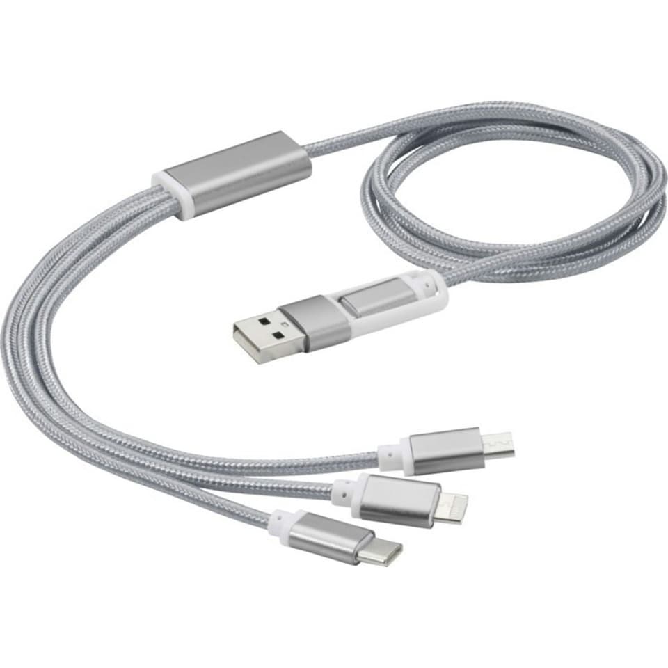 image 1 of Bullet Versatile USB Cable - Grey - One Size