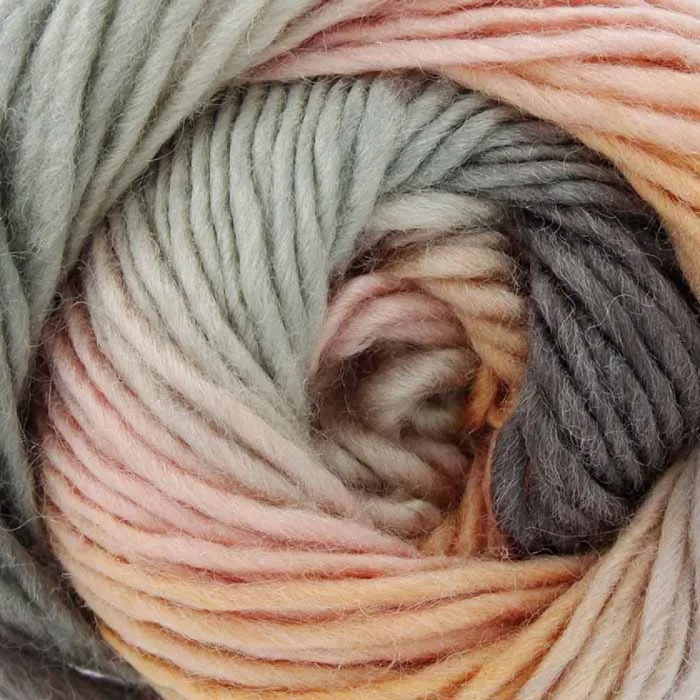 King Cole Multicoloured Riot Chunky Yarn (Value Pack 12 x 100g Balls) For Crochet, Knitting - 134m per ball