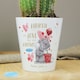 image 3 of Personalised Me To You Love Grows Plant Pot | White