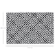 image 5 of Outsunny 182x274cm Reversible Outdoor Rug Portable Plastic Straw RV Camping Mat Black | Black