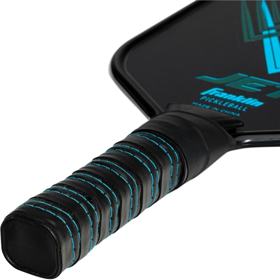 image 1 of Franklin Jet Aluminium Pickleball Paddle - Black/Blue - One Size