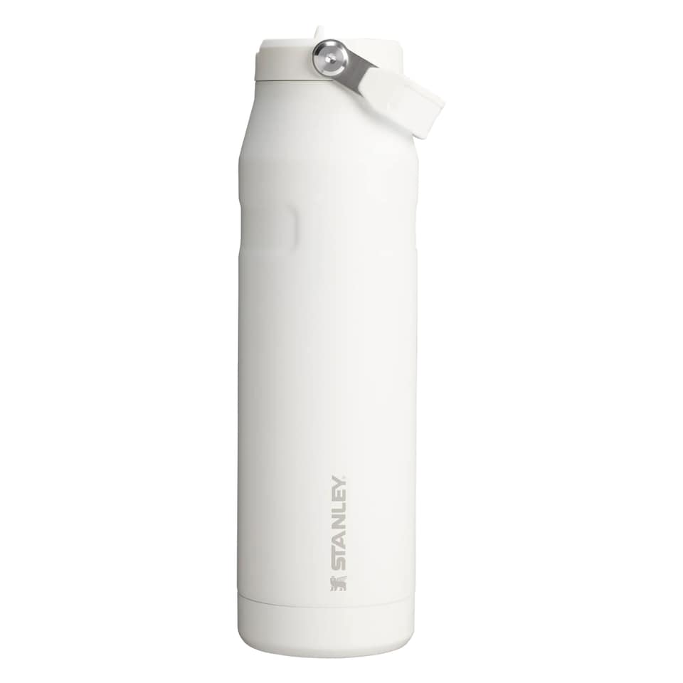 image 1 of IceFlow Bottle Flip Straw 1.06L Water Bottle | White | White | Not provided