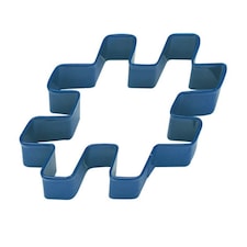 CybrTrayd Hashtag Cookie Cutter - Blue - One Size