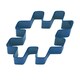 image 1 of CybrTrayd Hashtag Cookie Cutter - Blue - One Size