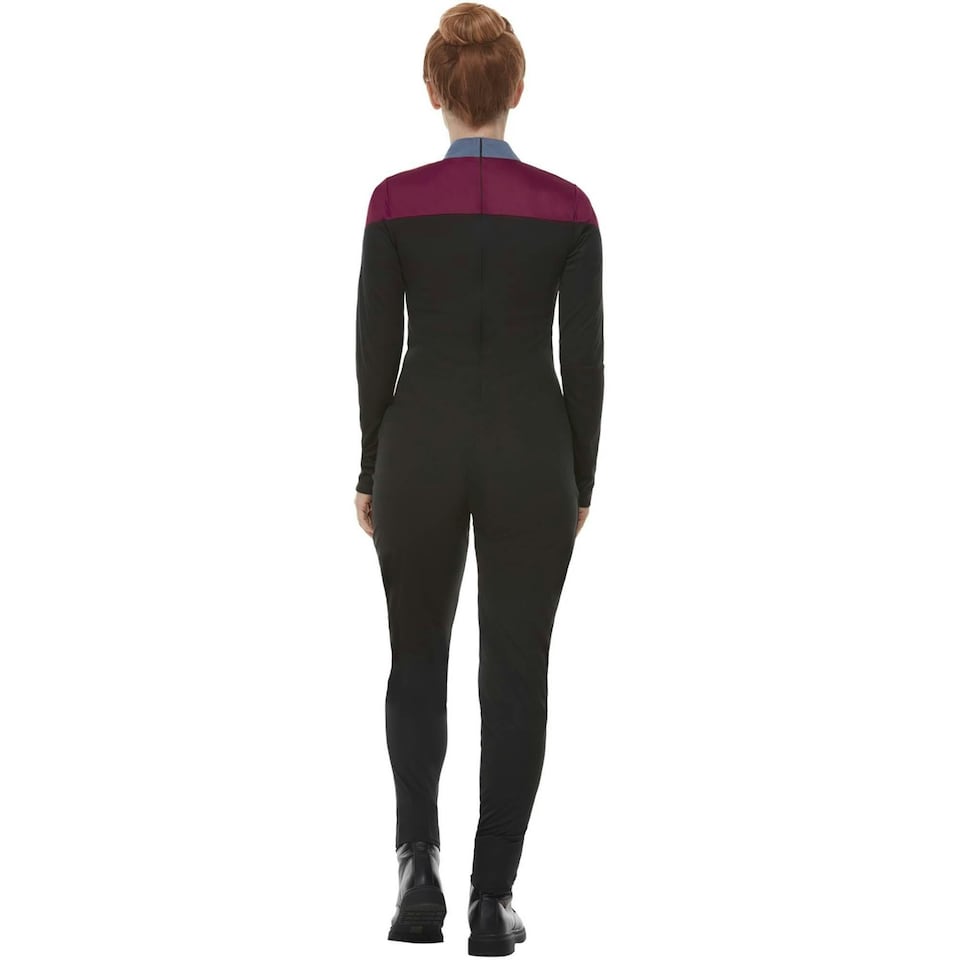 image 1 of Star Trek Voyager Womens/Ladies Uniform Costume Set - Maroon - 6 UK 6