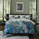 image 1 of Luxury Tivoli Bedding 100% Cotton Modern Design Blue | Blue | King