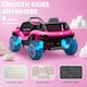 image 6 of AIYAPLAY Volkswagen Licensed Kids Electric Car w/ Remote, Suspension, Pink
