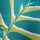 image 2 of Fusion Leaf Print Cushion Cover Green