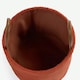 image 5 of OHS Teddy Fleece Boucle Toy Storage Organiser Clothes Laundry Basket Orange | Rust