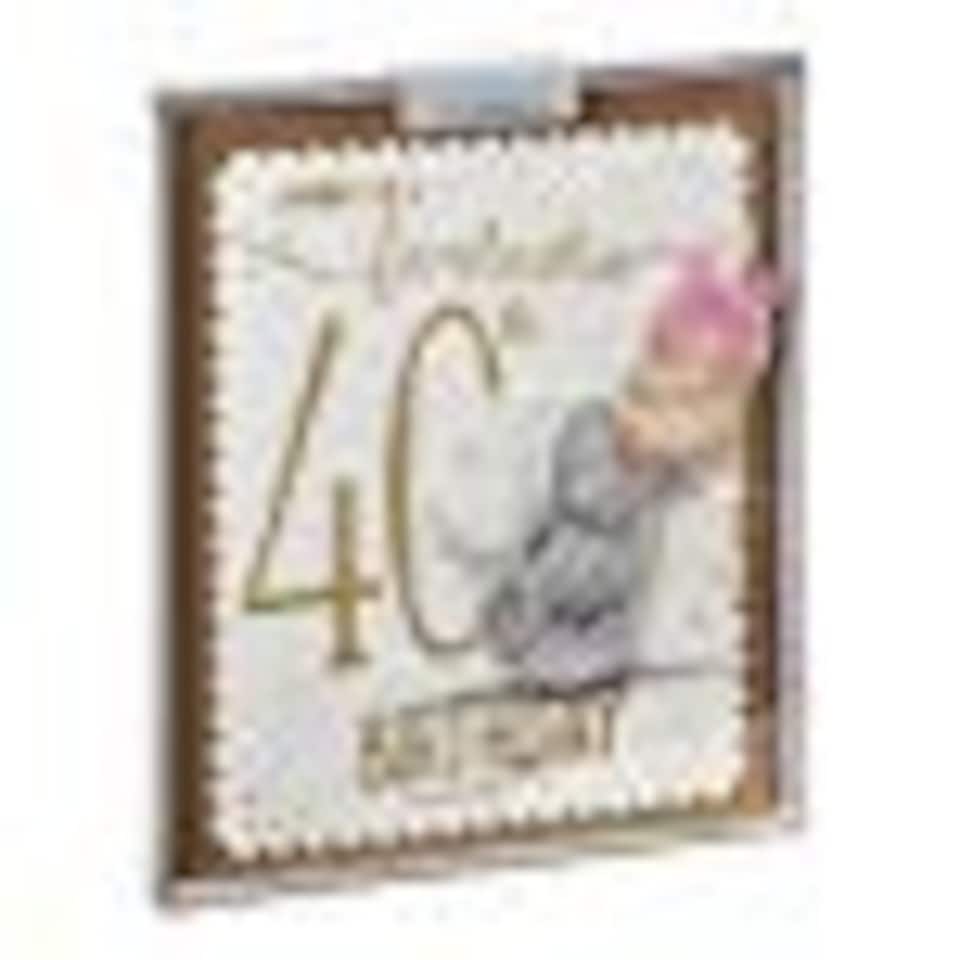 image 1 of Fantastic 40th Me to You Bear Luxury Boxed Birthday Card