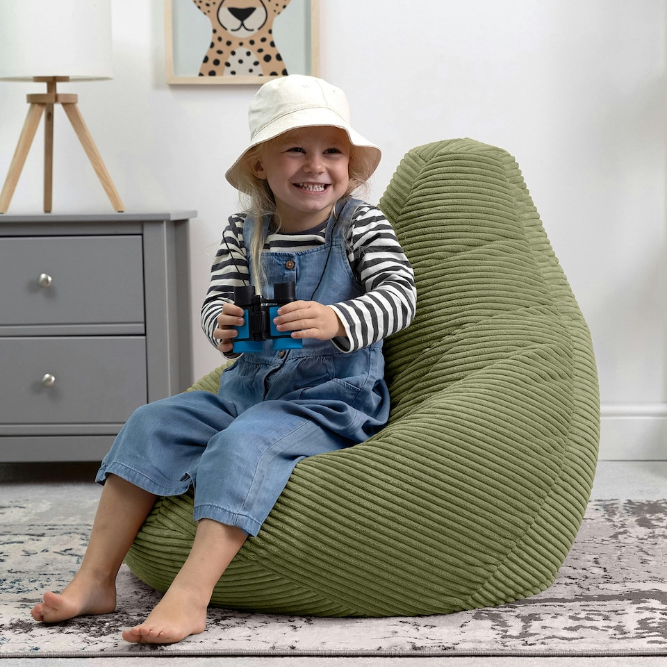 image 1 of icon Kids Dalton Corduroy Sage Green Green