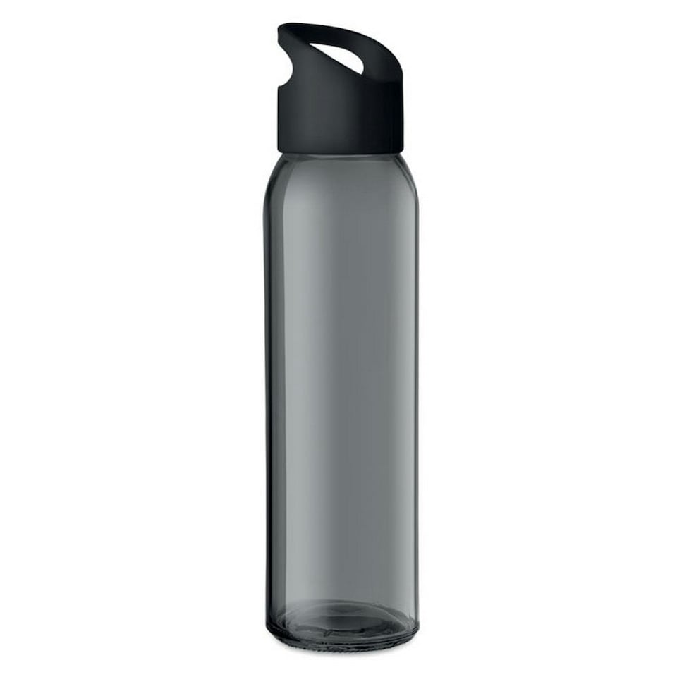 image 1 of MidOcean Praga Glass 470ml Bottle - Black - One Size Black | One Size