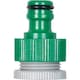 image 2 of SupaGarden Snap Action Threaded Tap Connector - Green/Grey - 10 x 16 x 4.5cm