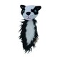 image 1 of Dig it Friend Badger Soft Plush Squeaky Crinkler Dog Play Toy Home Dog Gift