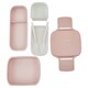 image 4 of Interiors by Premier Minimalist Light Pink Lunch Box With Cutlery, Organized Lunch Box, Versatile Box With Reusable Spoon & Fork