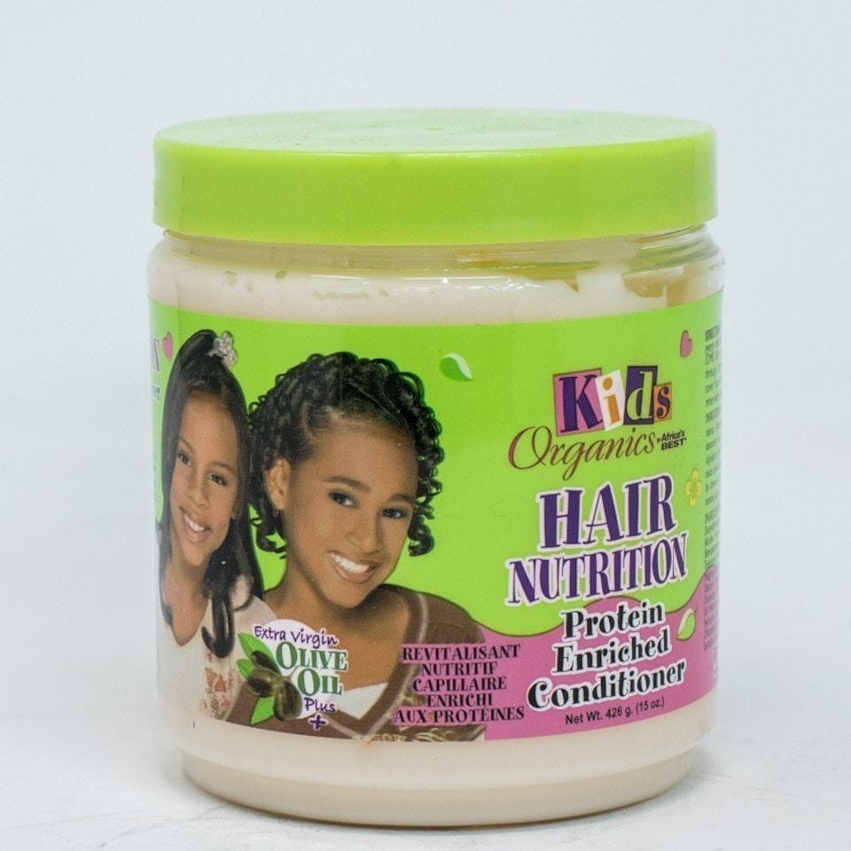 image 1 of Africa's Best Organic Kids Hair Nutrition Protein Enriched Conditioner 15oz