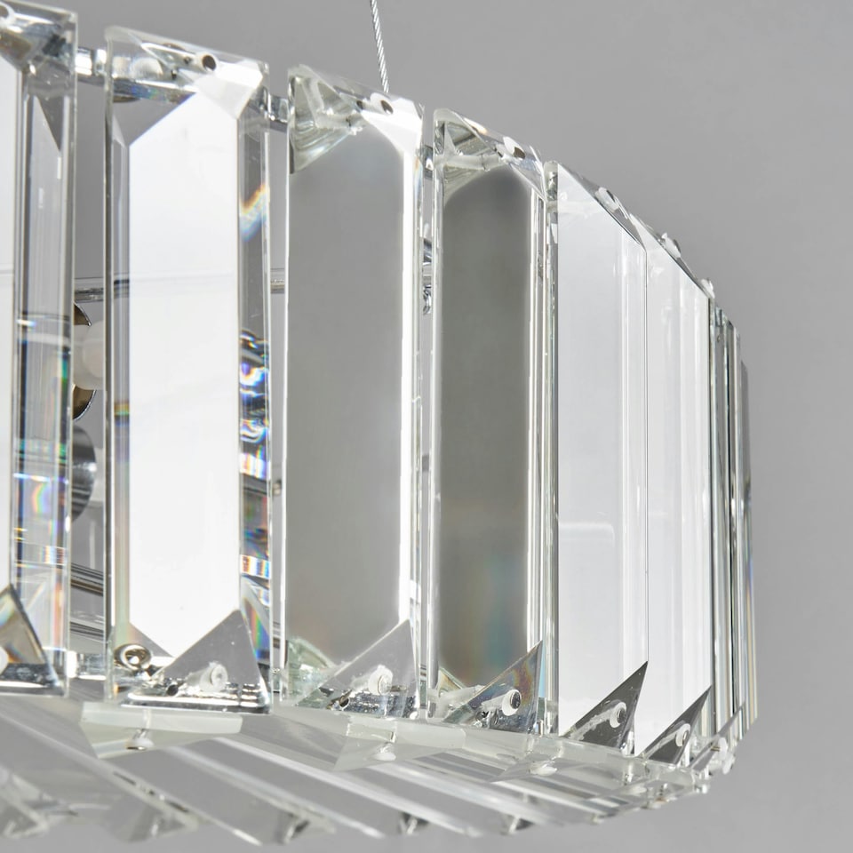 image 1 of BHS Renee 5 Light Pendant, Silver