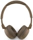 image 3 of Guess Script Metal Logo On Ear Wireless Headphone Brown - GUBHV6SCW