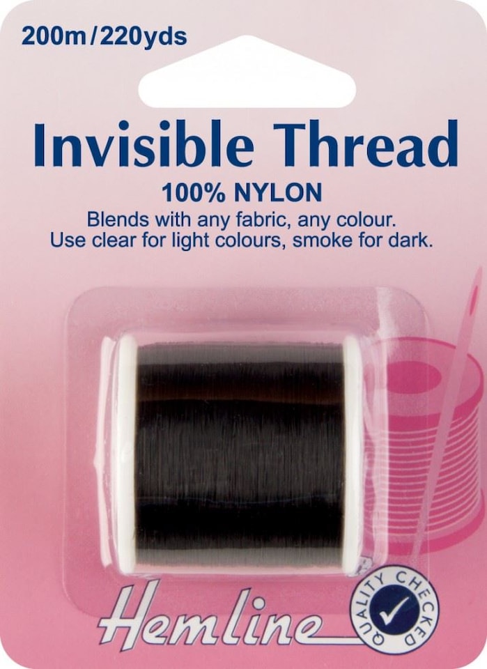 Hemline Smoke Invisible Sewing Thread For Dressmaking - each