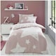 image 2 of VELVETIO Superstar Duvet Cover Set Soft Polycotton Reversible Kids Beddings Pink | Blush Pink | Double