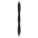 image 2 of Shires Anti-Chafe Elastic Horse Girth - Black - 52in
