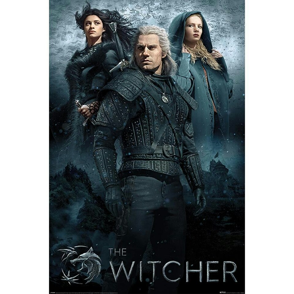 The Witcher Fate Poster - Black - One Size