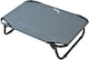 image 2 of Actiaspet Elevated Folding Dog Bed Indoor Outdoor Pet Cot Steel Frame (Grey, Small)