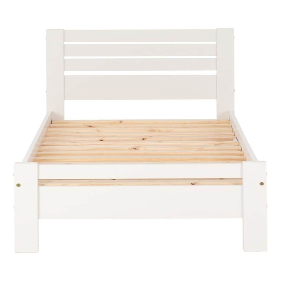 image 1 of Toledo 3 Feet Bed Frame - L198 x W97.5 x H93 cm - White