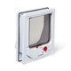image 3 of Cat Mate Electromagnetic Cat Flap – White (254W)
