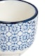 image 5 of Nicola Spring Hand-Printed Egg Cups - 5.5cm - Navy - Pack of 2