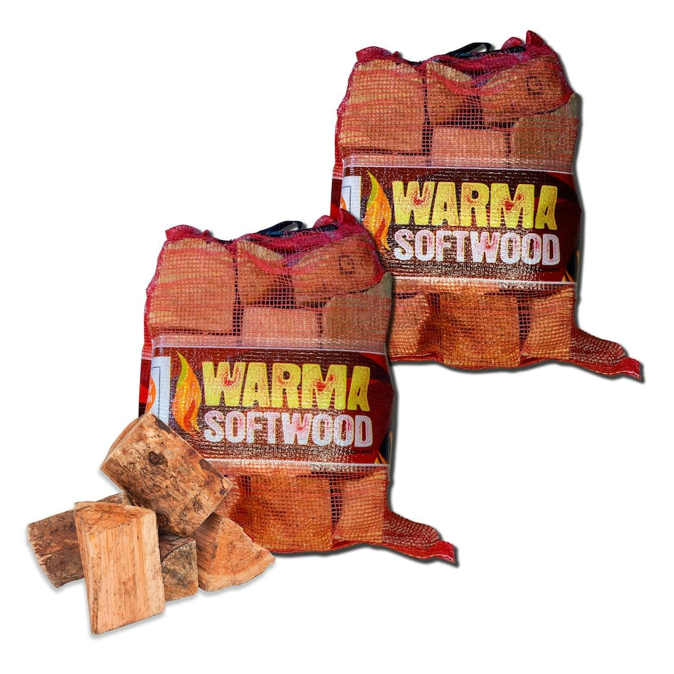 image 1 of Warma Softwood Firewood Logs - 2 Nets