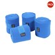 image 1 of Shires Fleece Horse Bandages (Pack of 4) - Royal Blue - 11cm x 3m