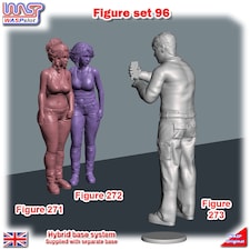 Trackside Figure Scenery Display Set 96 New 1:32 Scale Wasp