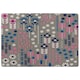 image 1 of Selection of Flowers in Pink, Blue & White (Rug) Multi | XL: 160x230cm