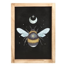 Forest Bee Framed Wall Print