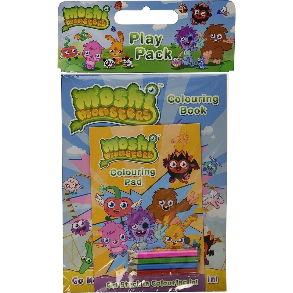 Moshi Monsters Characters Activity Kit - Multicoloured - One Size