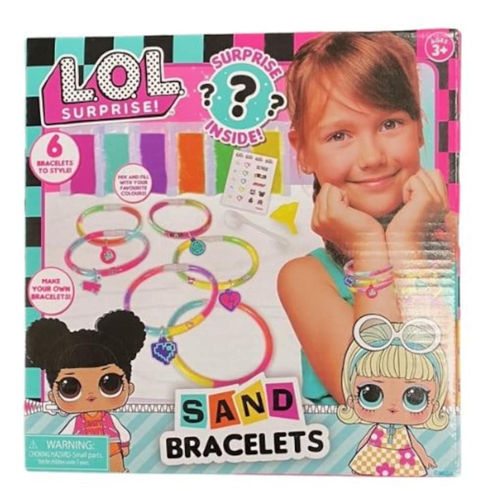 L.O.L Surprise Sand Bracelets 6 Set