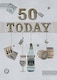 image 2 of 50 TODAY BIRTHDAY CARD BLUE & GOLD MALE BIRTHDAY CARD H876