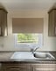 image 7 of Blackout Roller Blind Diamond Eyelet | Metal Fittings | White | White