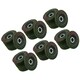 image 1 of Type 29 Premium Flap Grinding Sanding Discs 80 Flaps 40 Grit Coarse 115mm 60pk