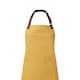 image 2 of Premier Unisex Adult Annex Oxford Faux Leather Bibbed Full Apron - Mustard - One Size Yellow