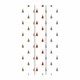 image 2 of Christmas Foil Tree Deesign 9 Sheet Tissue Paper