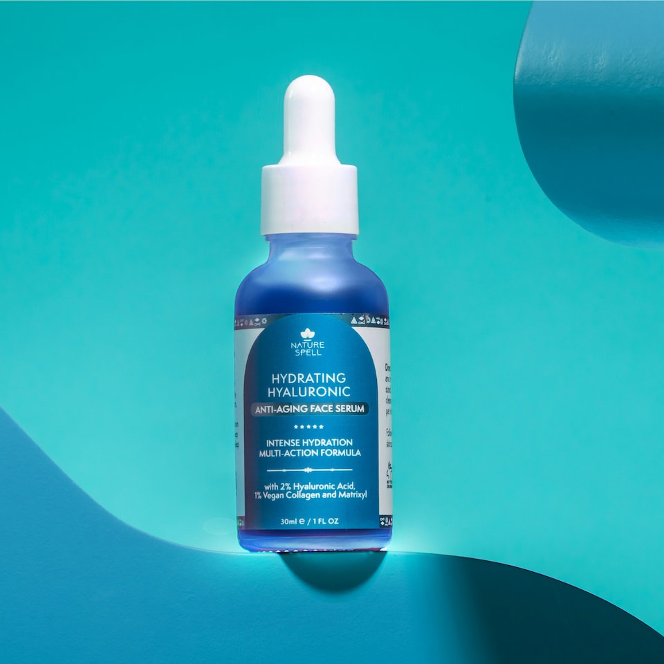 image 1 of Nature Spell 2% Hyaluronic Acid + 1% Vegan Collagen Face Serum