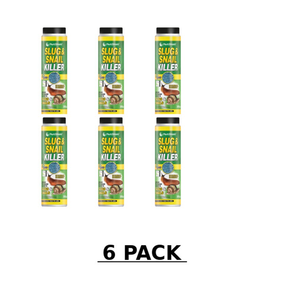image 1 of PestShield Slug And Snail Killer 300g | Green | 6 - Green | 6 Pack | 6