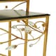 image 5 of Interiors By Premier Versatile Set Of 2 Tables With Black Wooden Top, Nesting Design Side Tables, Elegant Side Table By Couch