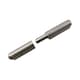 image 4 of 4 PACK Lift Off Stainless Steel Bullet Hinge Weld On 16x100mm Heavy Duty Door Silver