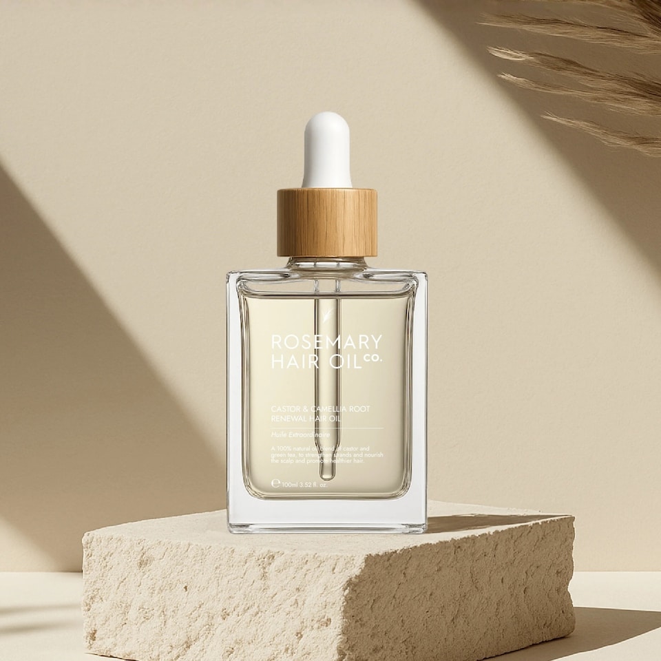image 1 of Rosemary Hair Oil Co Castor & Camellia Root Renewal Hair Oil